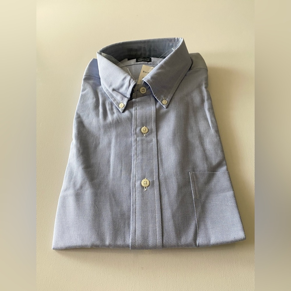 Men's Ralph Lauren Yarmouth Dress Shirt - Blue